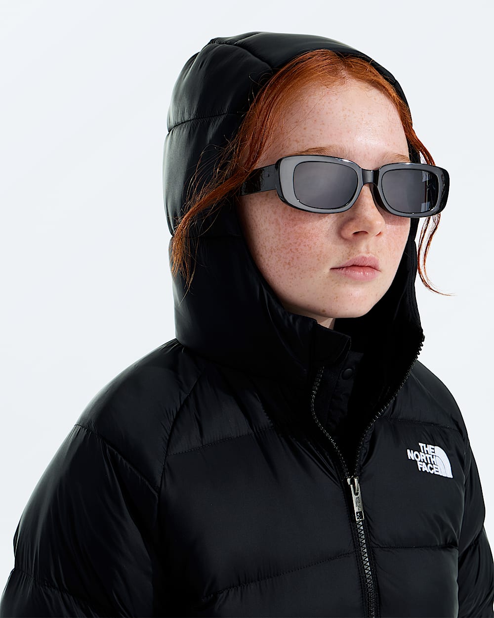 Boys  Girls Hydrenalite Down Hooded Parka TNF MODELHOOD2