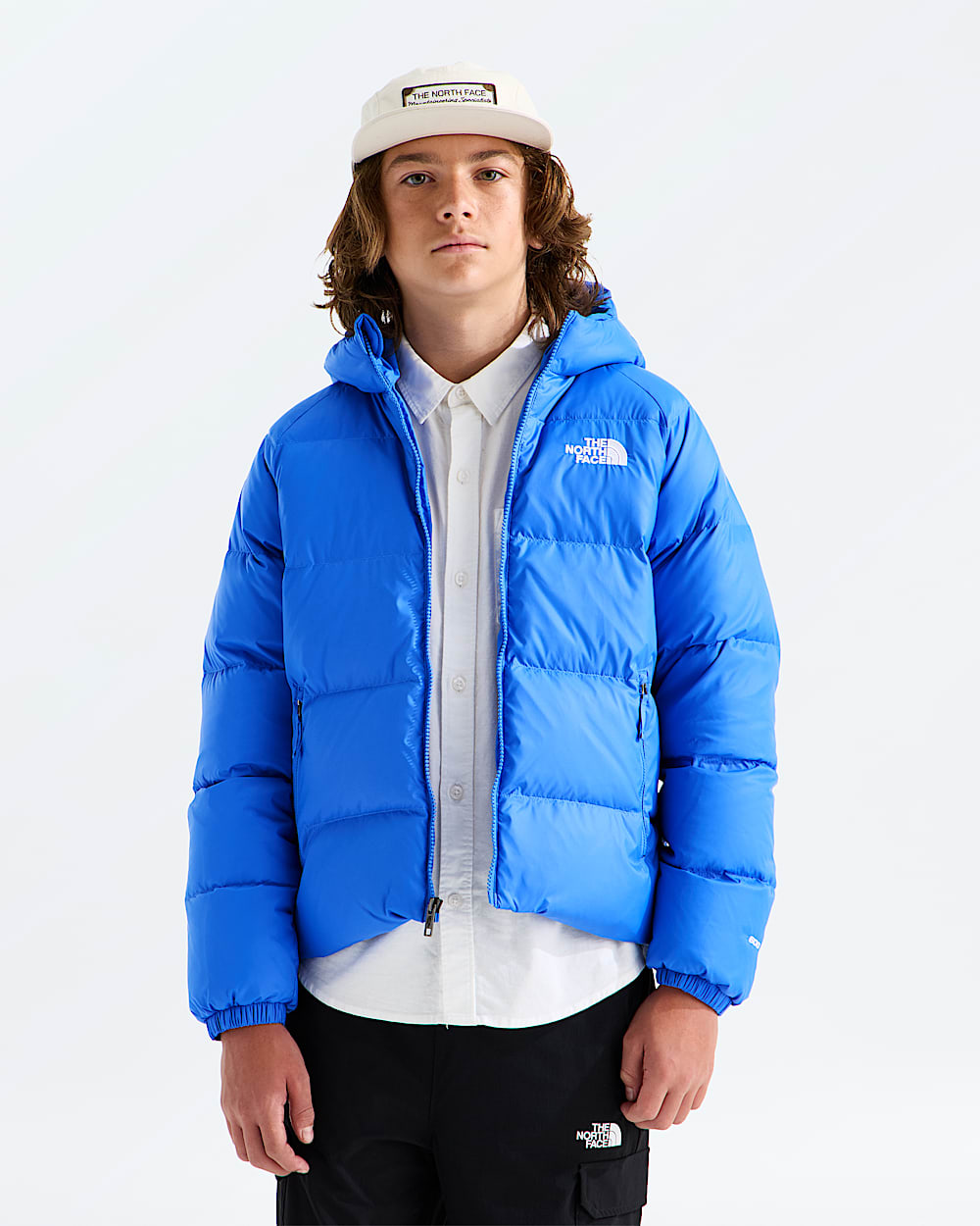 Manteau  capuchon en duvet Hydrenalite pour garons TNF HERO