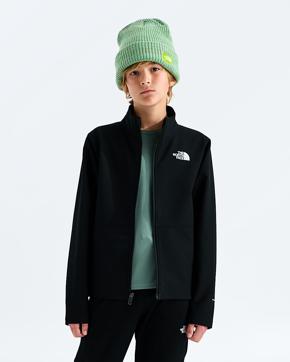 Manteau  coquille souple Perlino pour garons et filles TNF HERO2