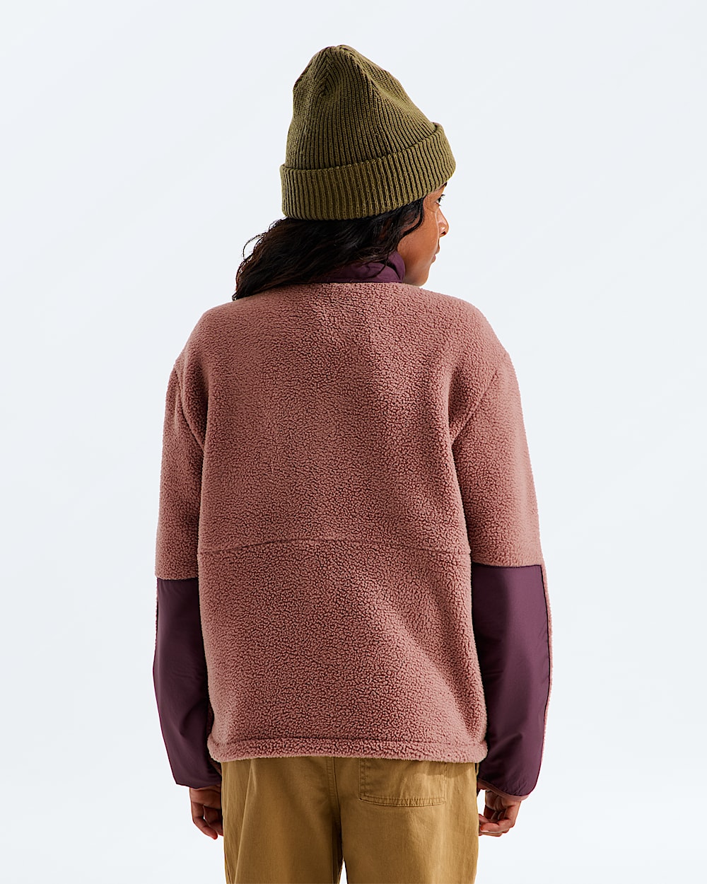 Boys Yumiori Off Peak FullZip Jacket TNF BACK