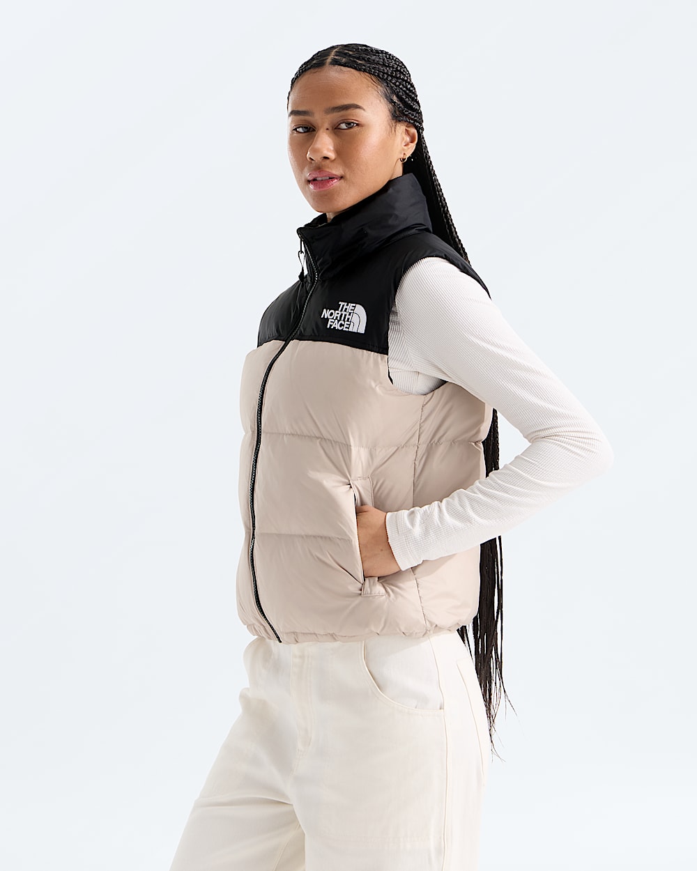 Womens 1996 Retro Nuptse Vest TNF MODEL34
