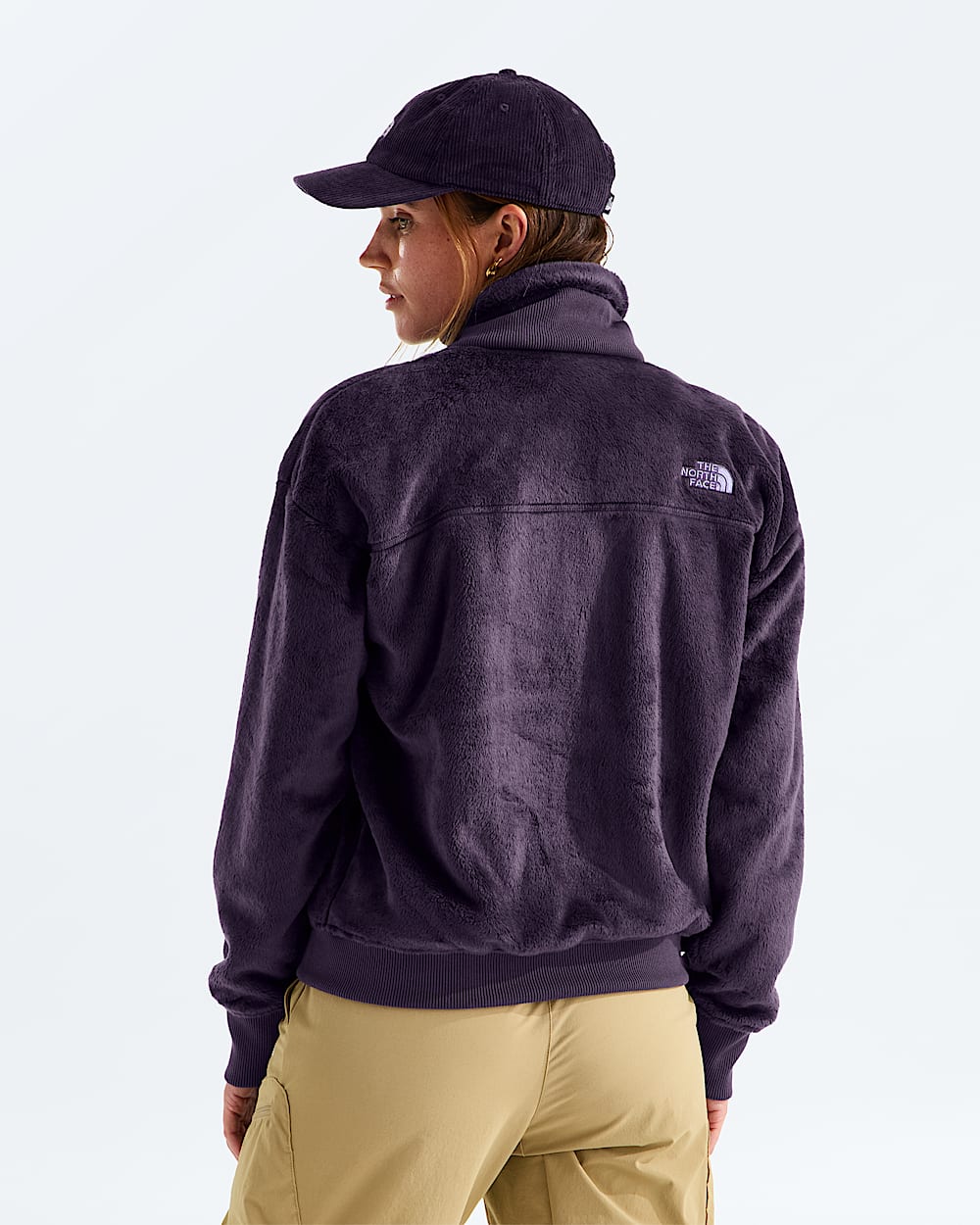 Womens Osito Lux Jacket TNF BACK