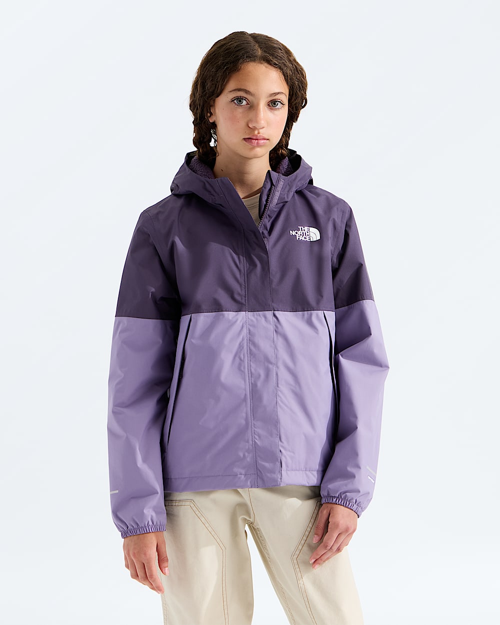 Girls Warm Antora Rain Jacket TNF Main
