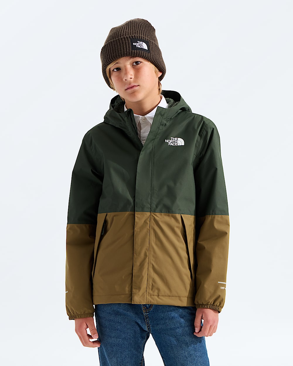 Boys Warm Antora Rain Jacket TNF HERO