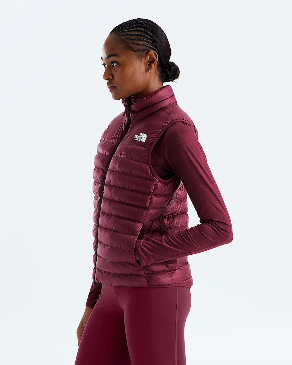 Womens Terra Peak Vest TNF MODEL34
