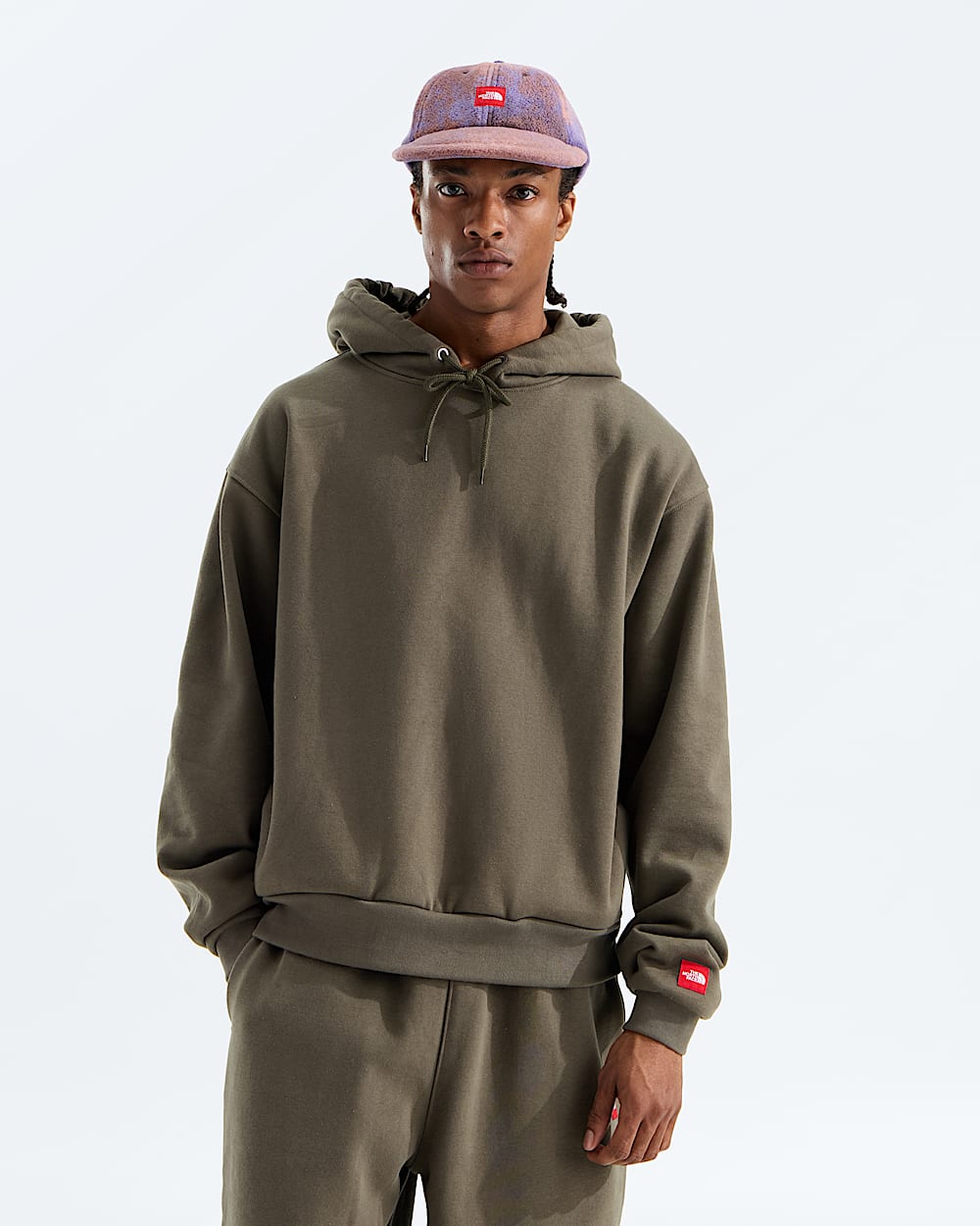 Mens TNF Red Box Hoodie TNF HERO