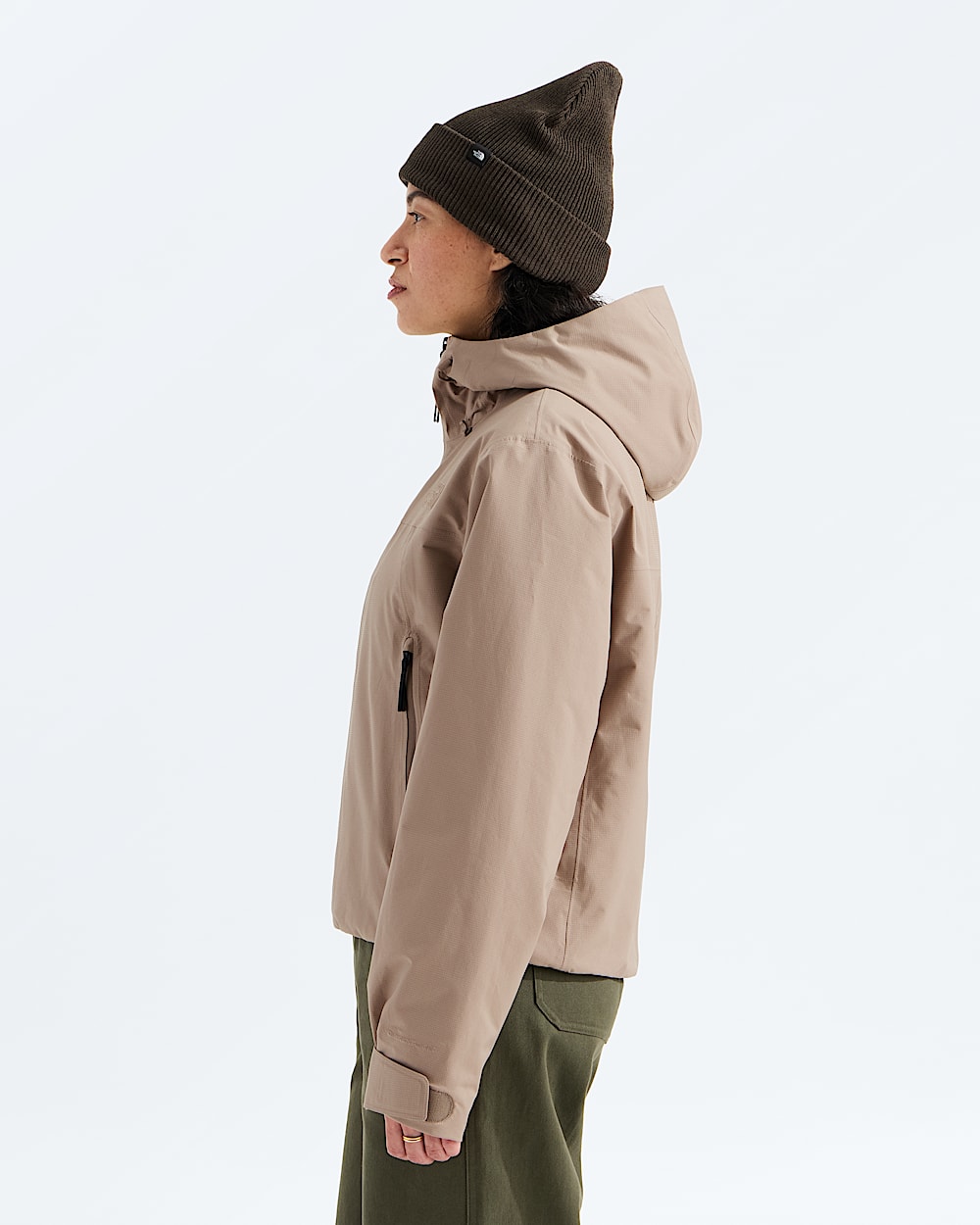 Womens TNF Range Lightweight Hooded Jacket TNF MODEL34