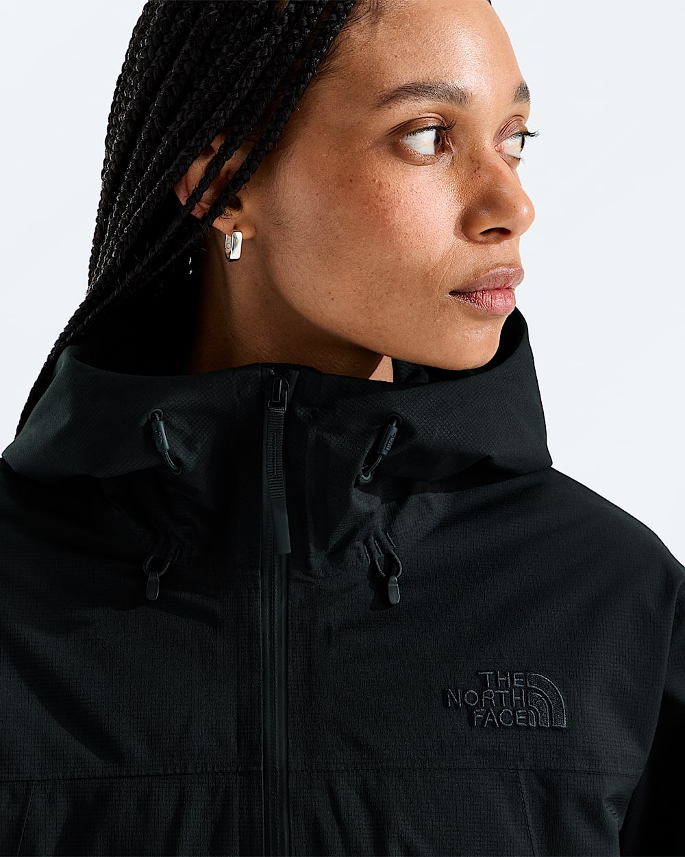 Manteau  capuchon TNF Range LT pour femmes TNF MODELCLOSE1
