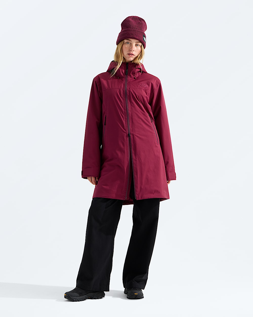 Womens TNF Range Lightweight Hooded Parka TNF Main