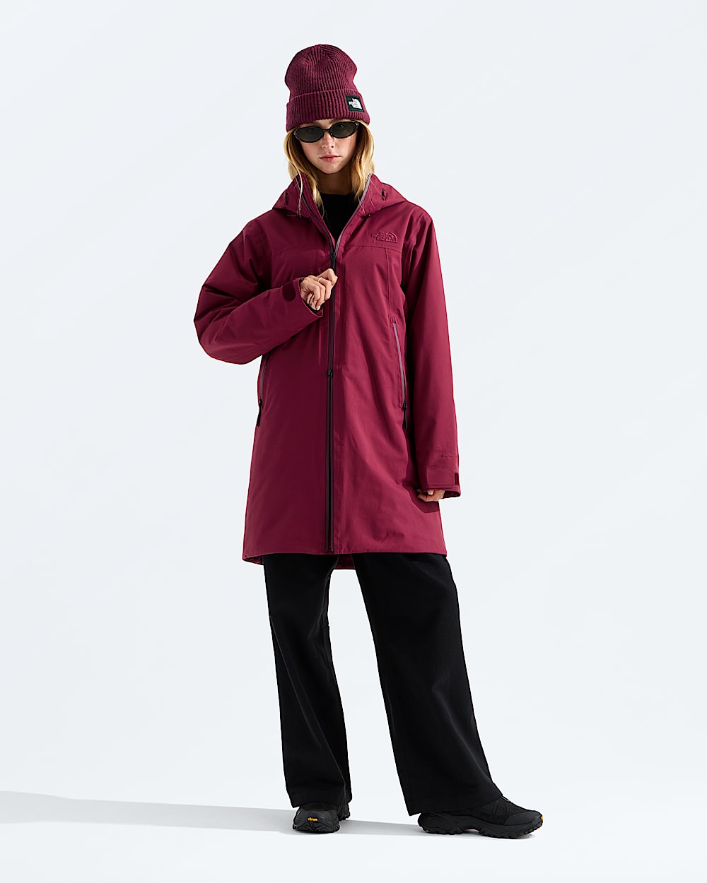 Womens TNF Range Lightweight Hooded Parka TNF HERO2