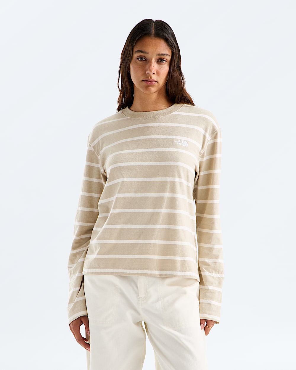 Tshirt  manches longues Vista Stripe pour femmes TNF HERO