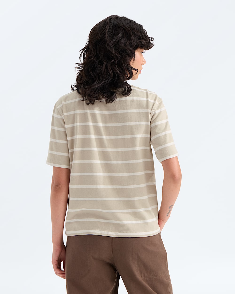 Tshirt Vista Stripe pour femmes TNF BACK