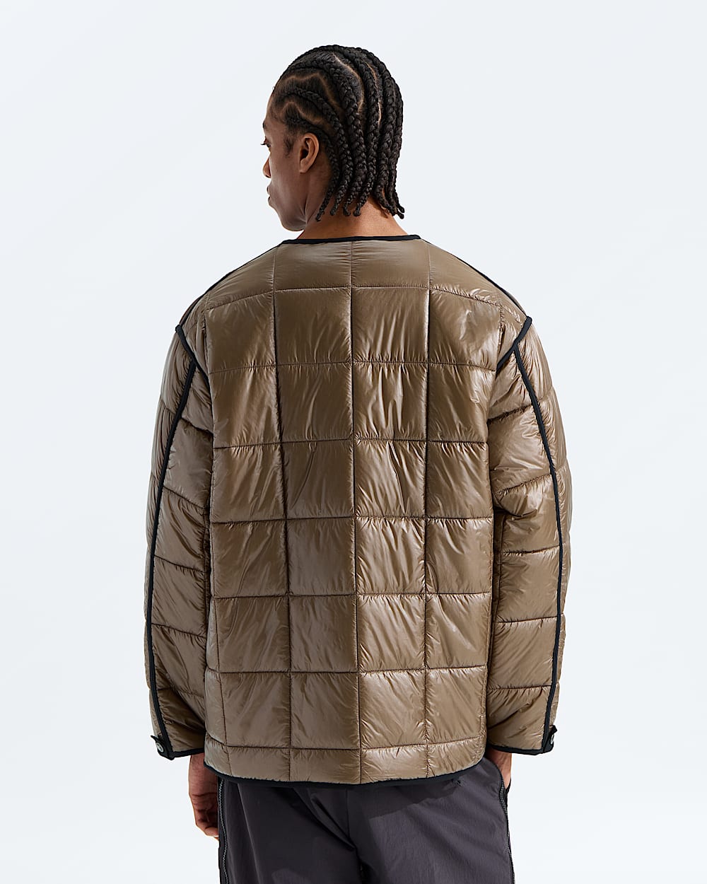 Mens TNF Red Box Liner Jacket TNF BACK