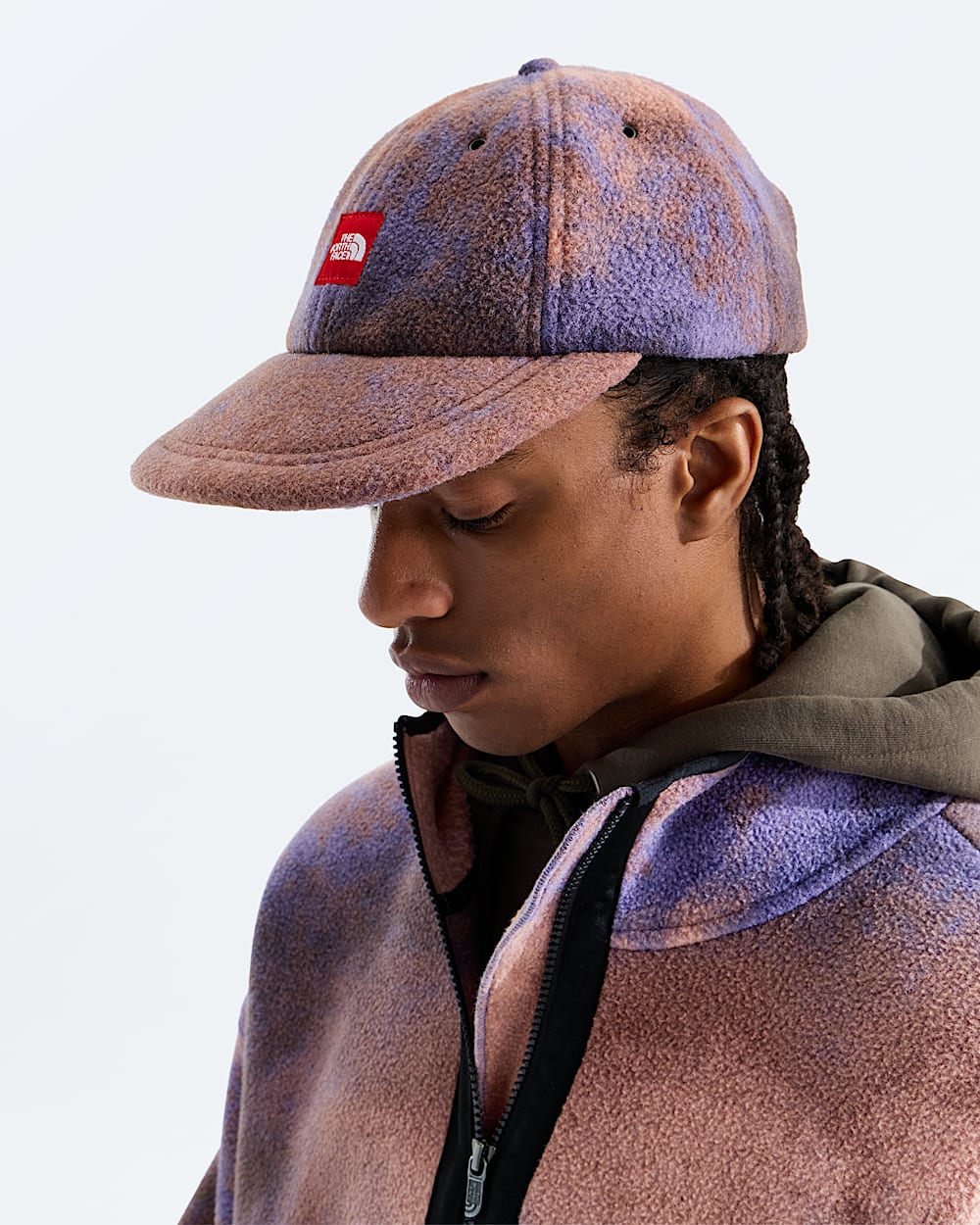 Casquette en molleton TNF Red Box TNF MODELBACK