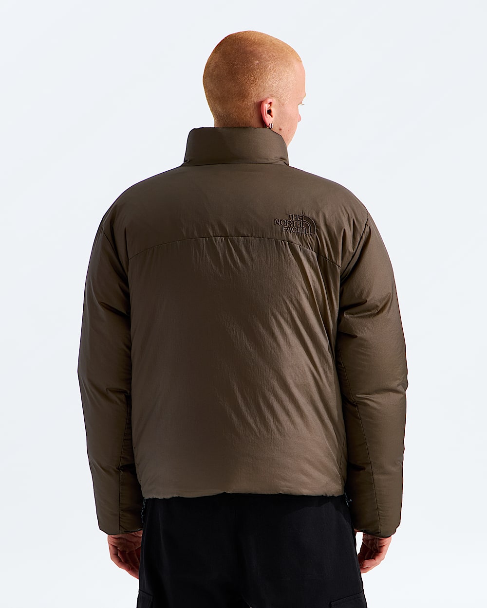 Mens Pertex Nuptse Reversible Jacket TNF BACK