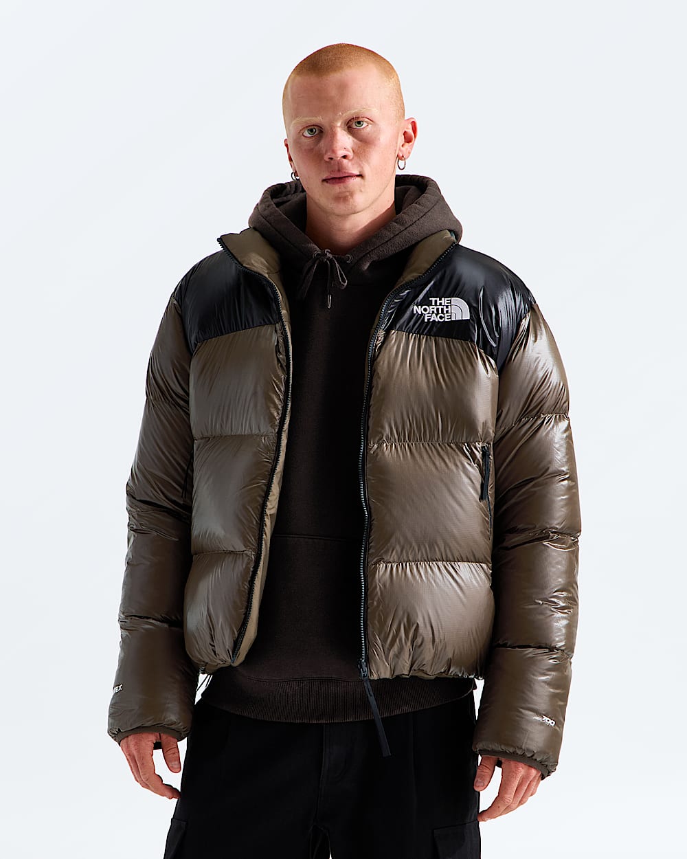Mens Pertex Nuptse Reversible Jacket TNF HEROREV