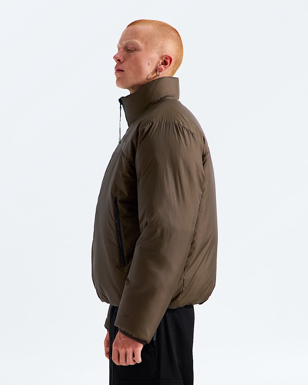 Mens Pertex Nuptse Reversible Jacket TNF MODEL34