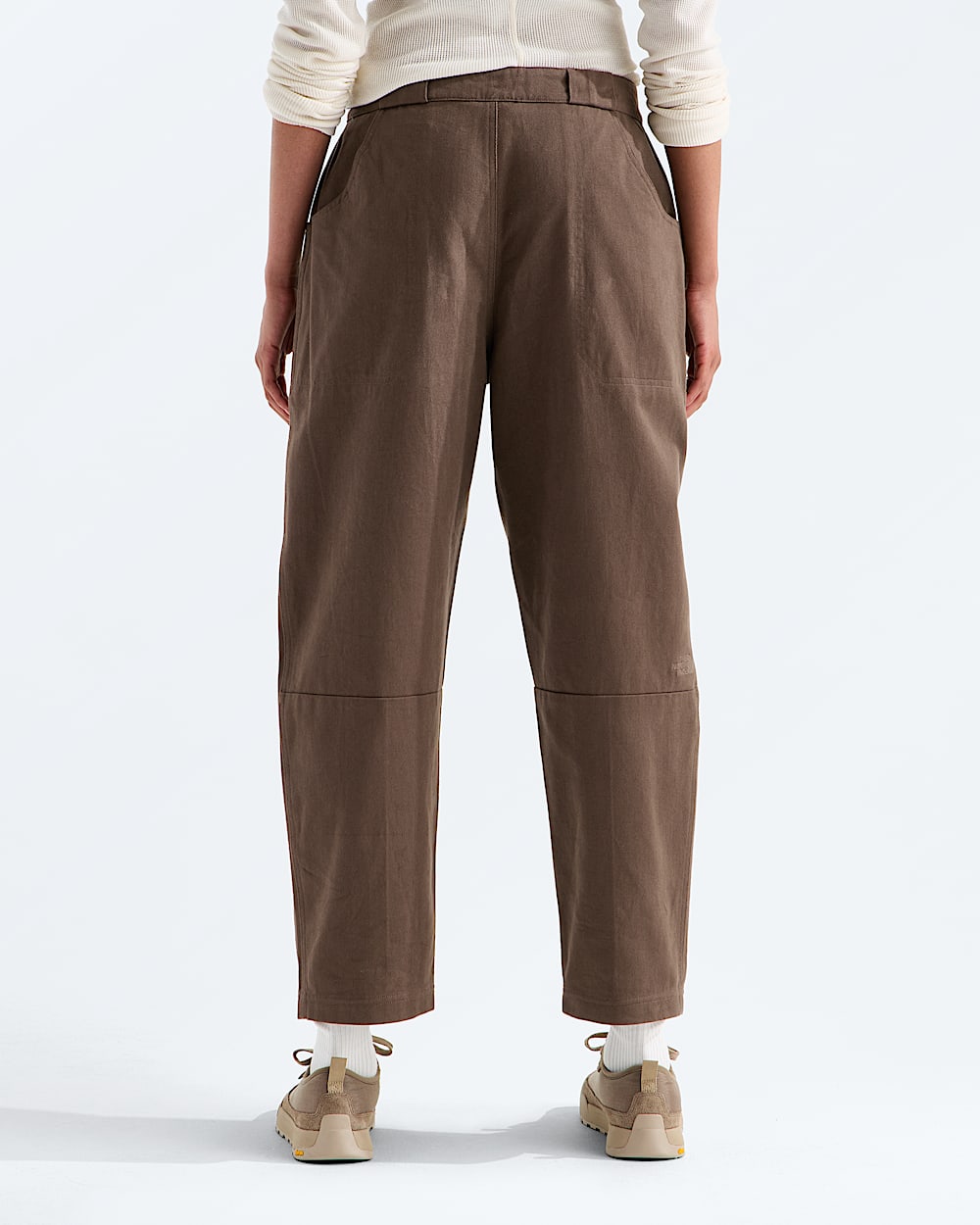 Womens Pinecrest Heavy BarrelLeg Pants TNF BACK