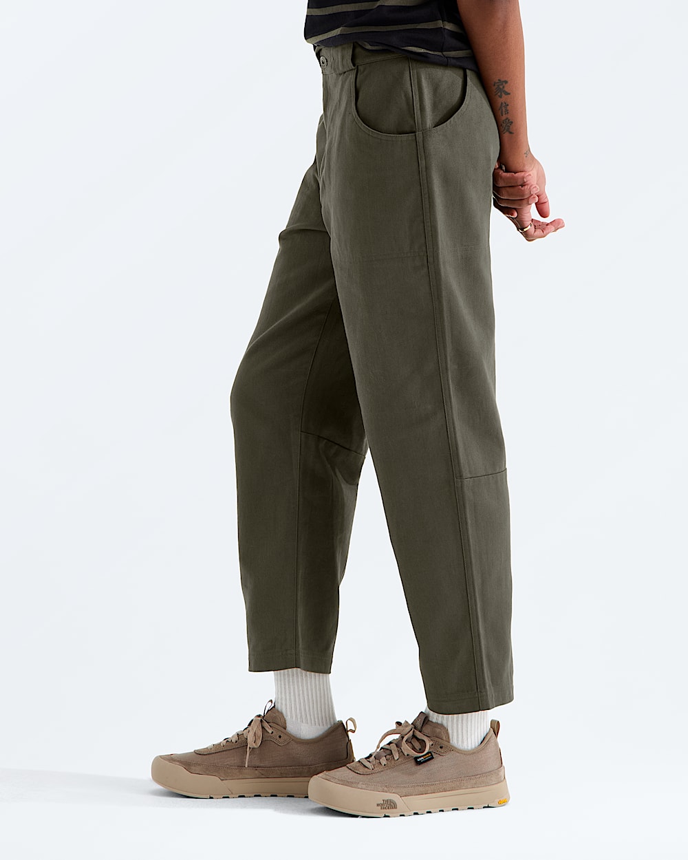 Pantalon  jambe tonneau Pinecrest Heavy pour femmes TNF MODEL34