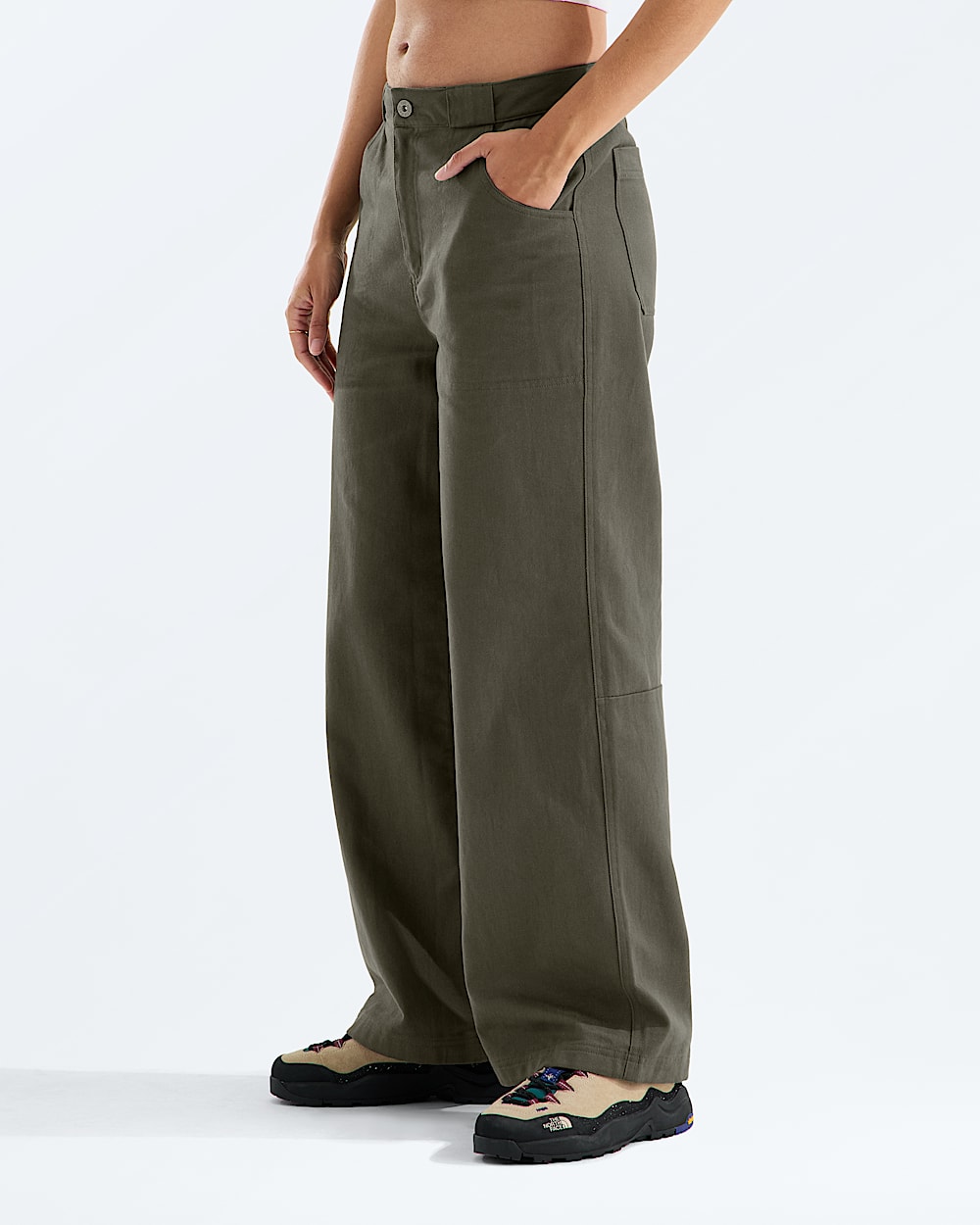 Pantalon  jambe large Pinecrest pour femmes TNF MODEL34