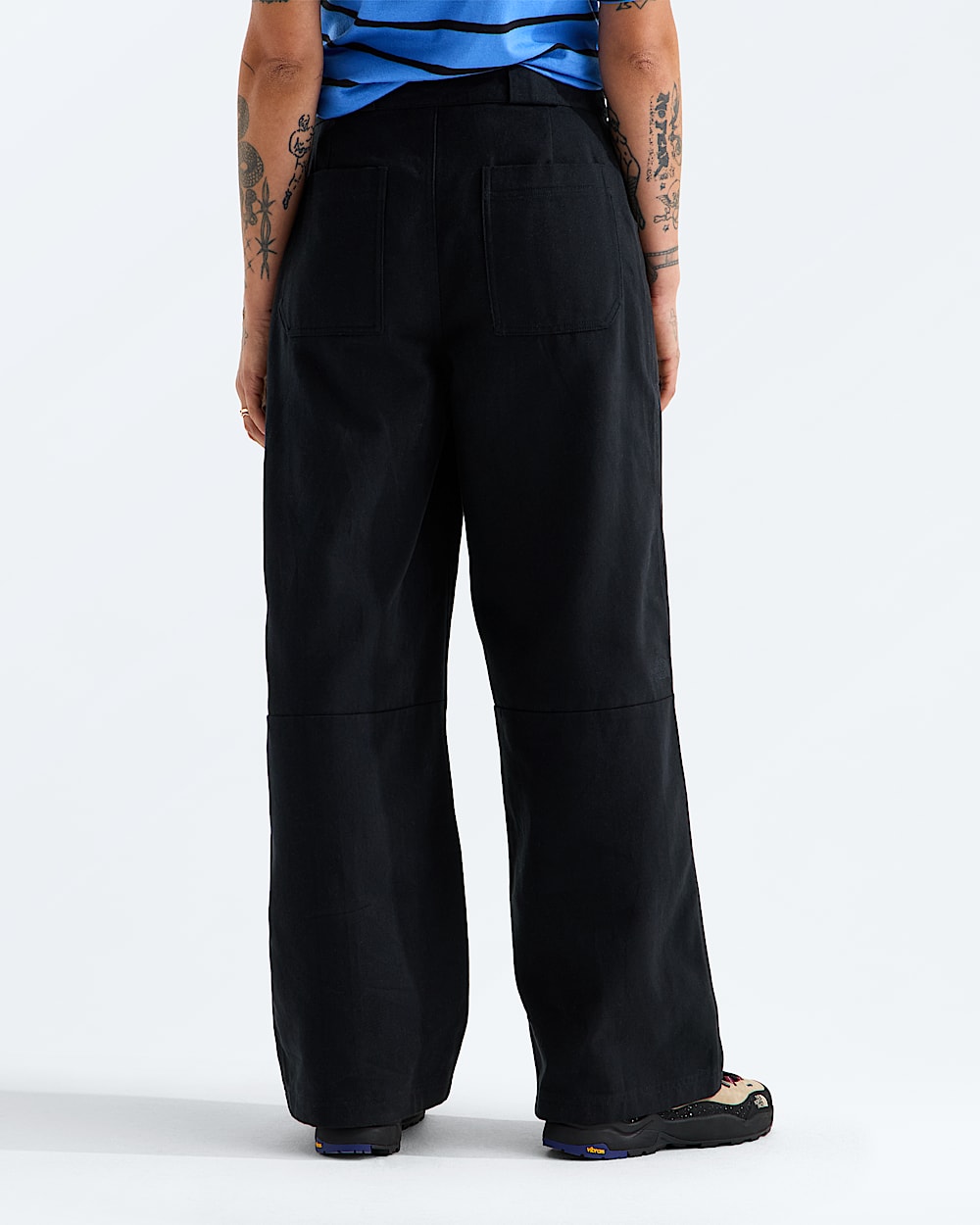 Womens Pinecrest WideLeg Pants TNF BACK