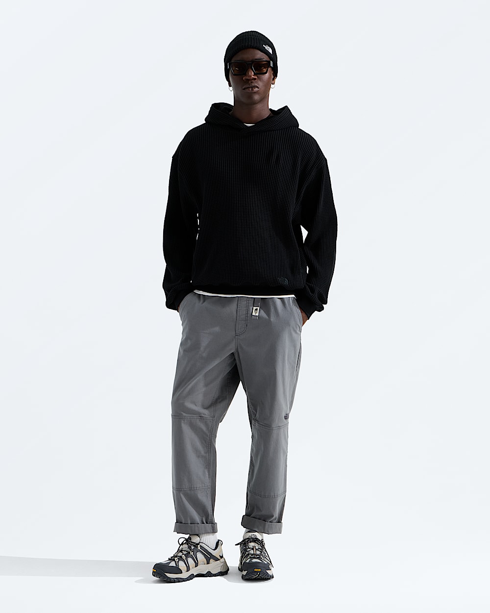 Chandail  capuchon  manches longues Chabot 20 pour hommes TNF HERO2