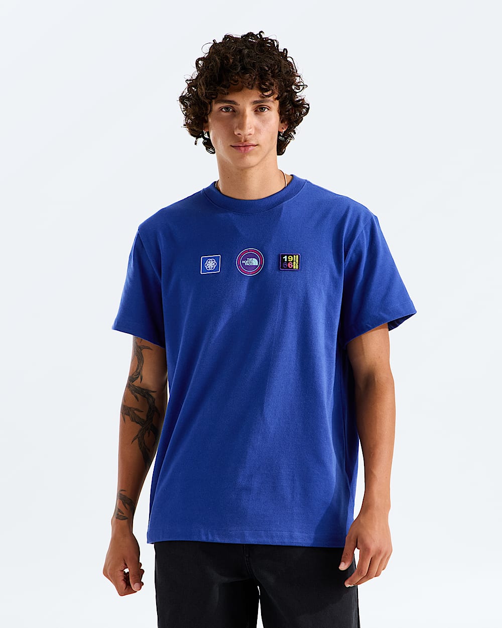 Tshirt Explorer Badges dcontract unisexe imprim TNF HERO2