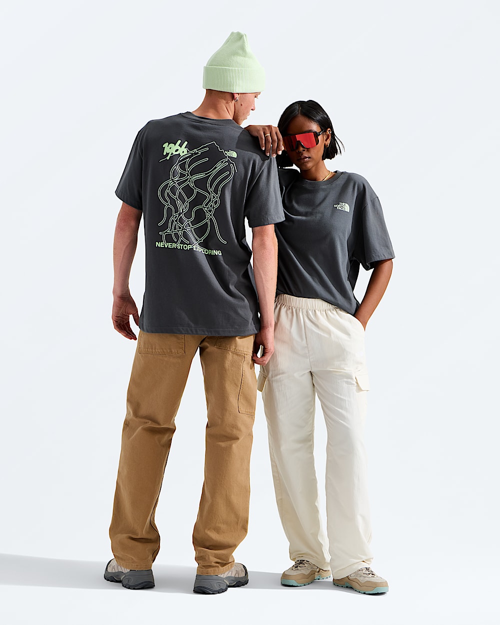 Tshirt unisexe dcontract NSE Slopes imprim TNF HERO