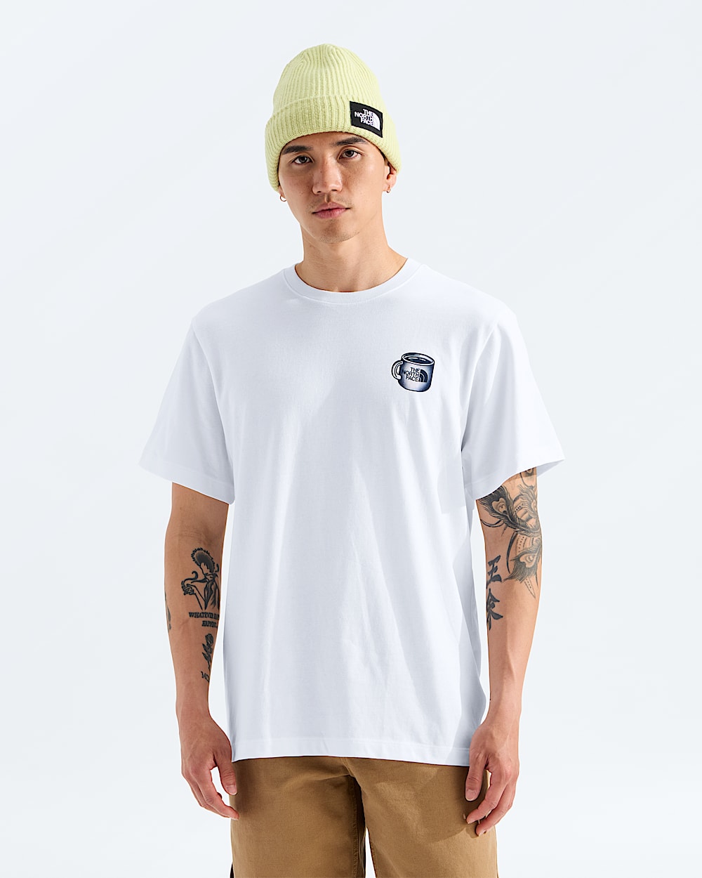 Unisex Basecamp Barista Relaxed ShortSleeve TeeGraphic TNF BACK