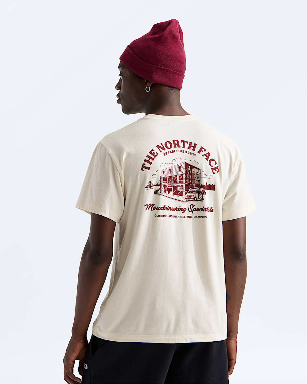 Unisex OG Store Relaxed ShortSleeve TeeGraphic TNF HERO2