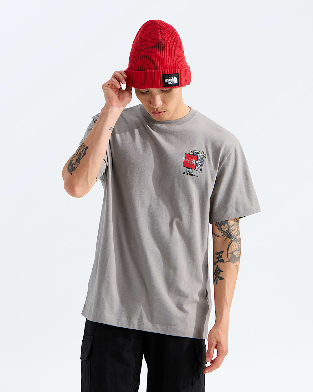 Unisex Gear Up Get Out Relaxed ShortSleeve TeeGraphic TNF BACK