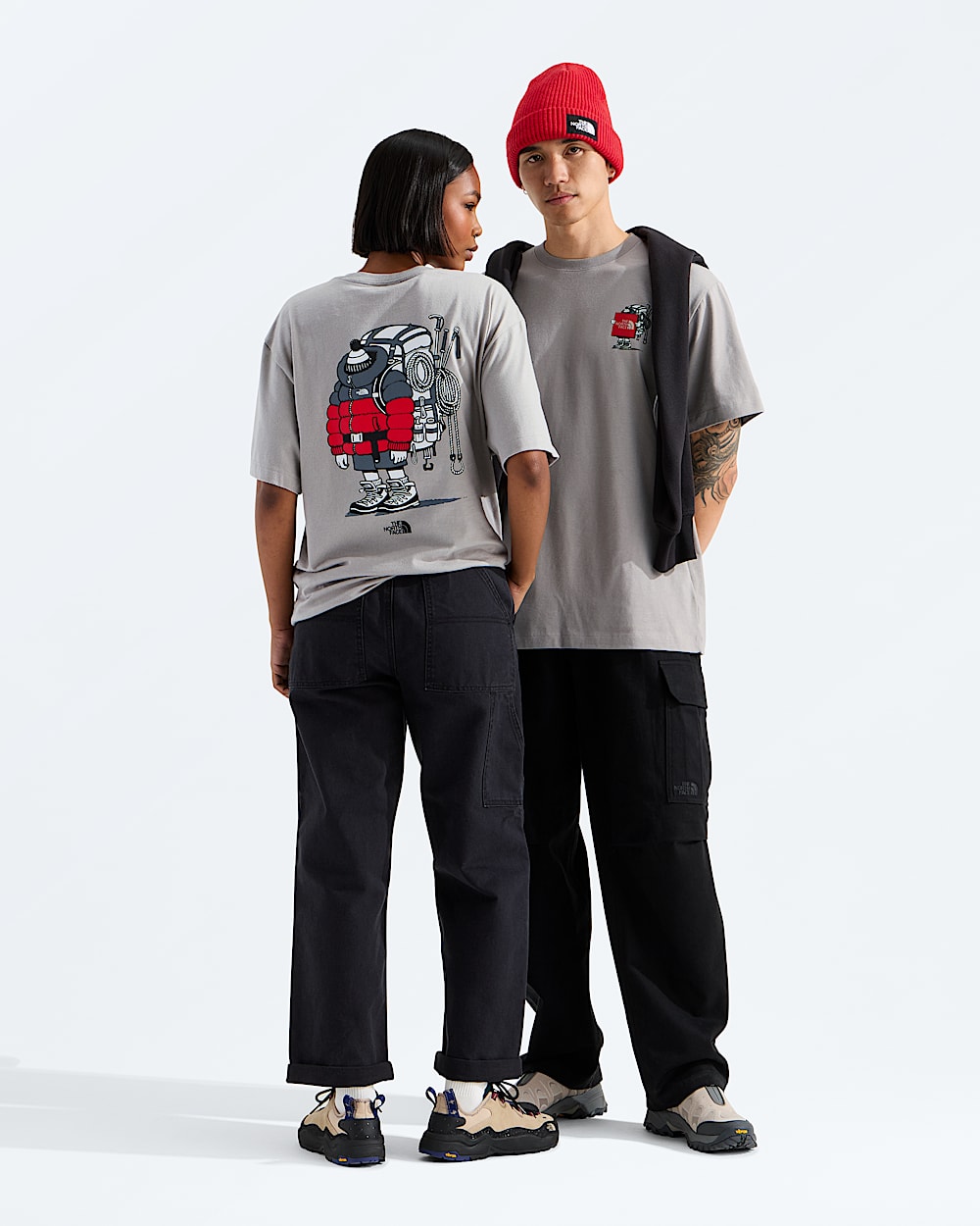 Unisex Gear Up Get Out Relaxed ShortSleeve TeeGraphic TNF Main