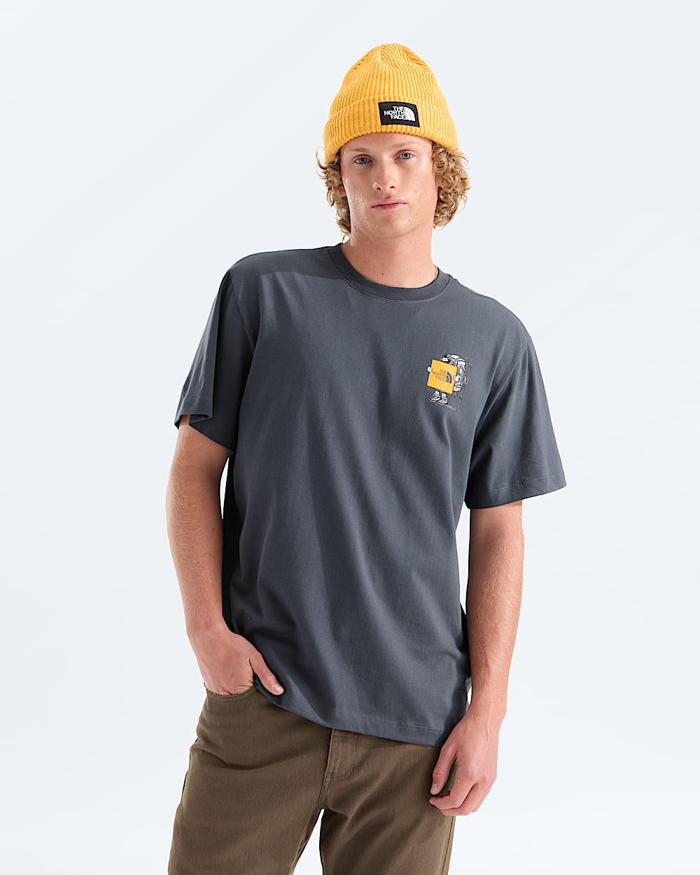 Unisex Gear Up Get Out Relaxed ShortSleeve TeeGraphic TNF BACK