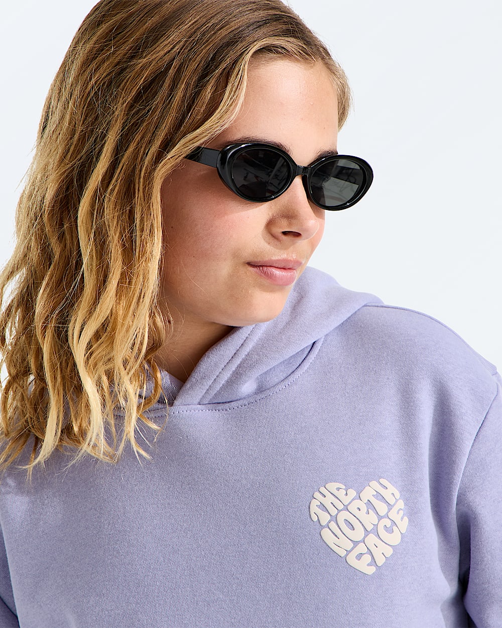 Chandail  capuchon dcontract Brand Proud pour adolescentes imprim TNF HERO2