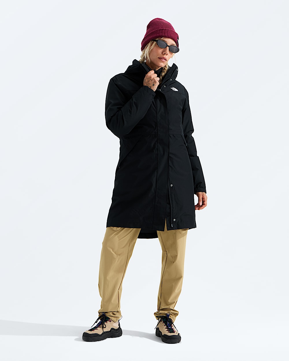 Womens Clear Lake Triclimate Jacket TNF HERO2