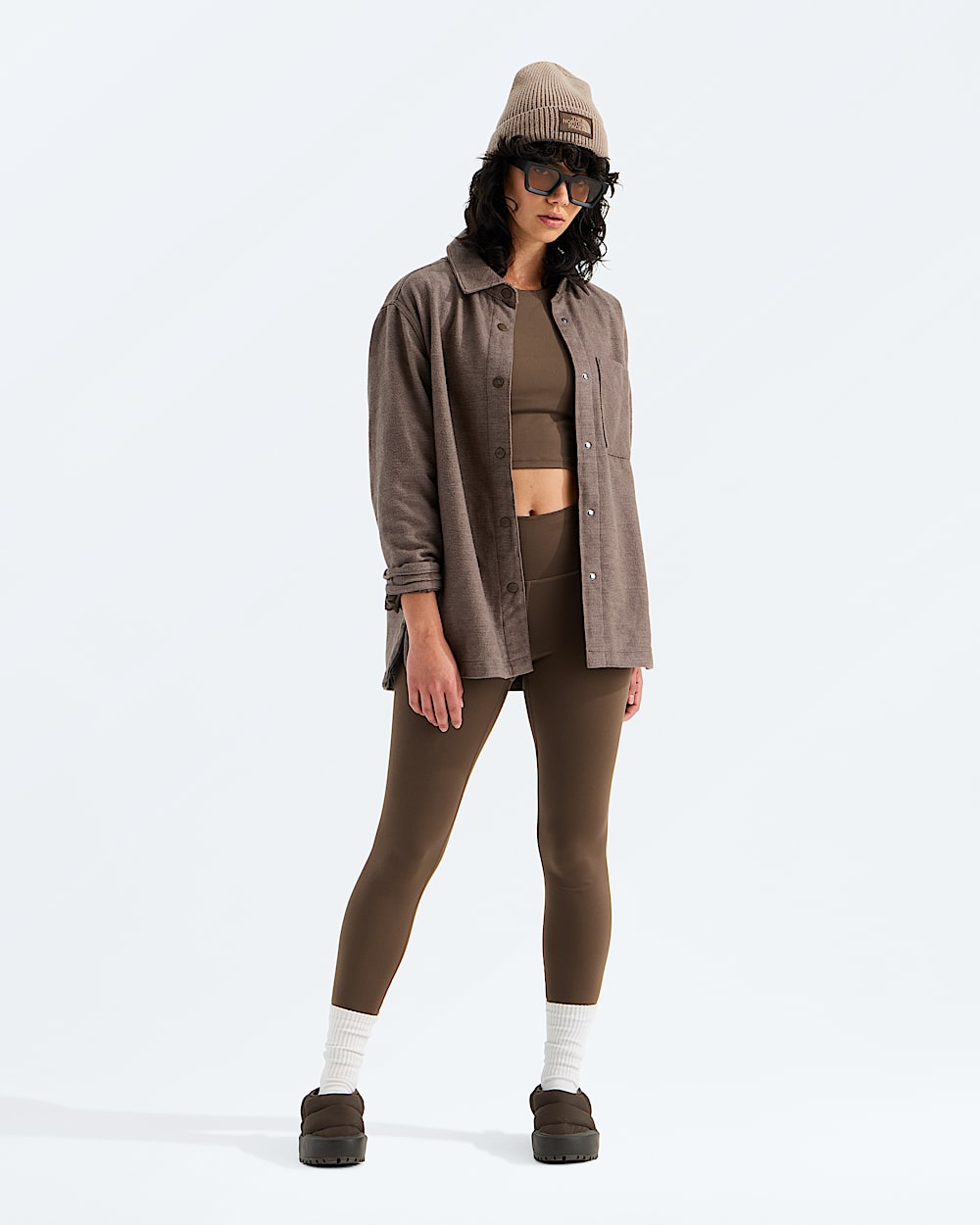 Vestechemise  manches longues en flanelle Forest pour femmes TNF HERO2