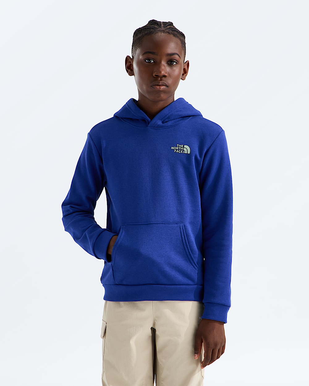 Teen Boys Outdoor Regular HoodieGraphic TNF BACK
