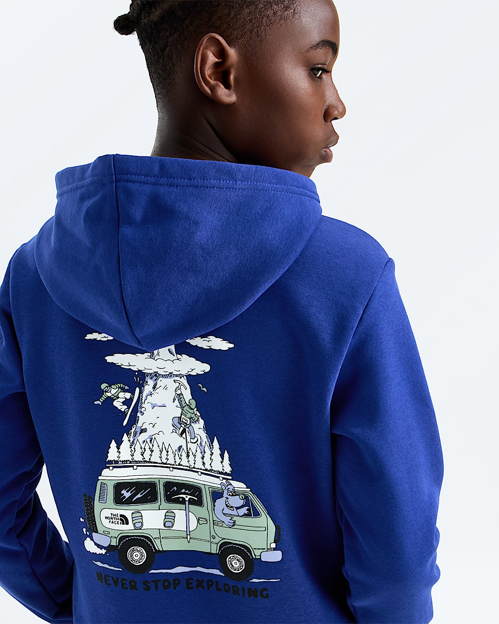 Teen Boys Outdoor Regular HoodieGraphic TNF HERO2