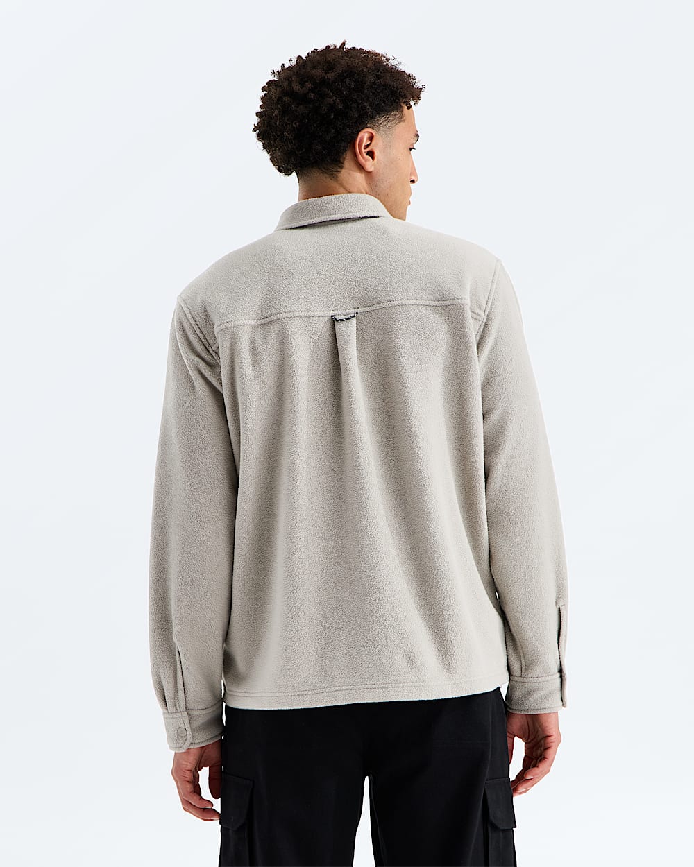 Mens Open Range Fleece LongSleeve Shirt TNF BACK