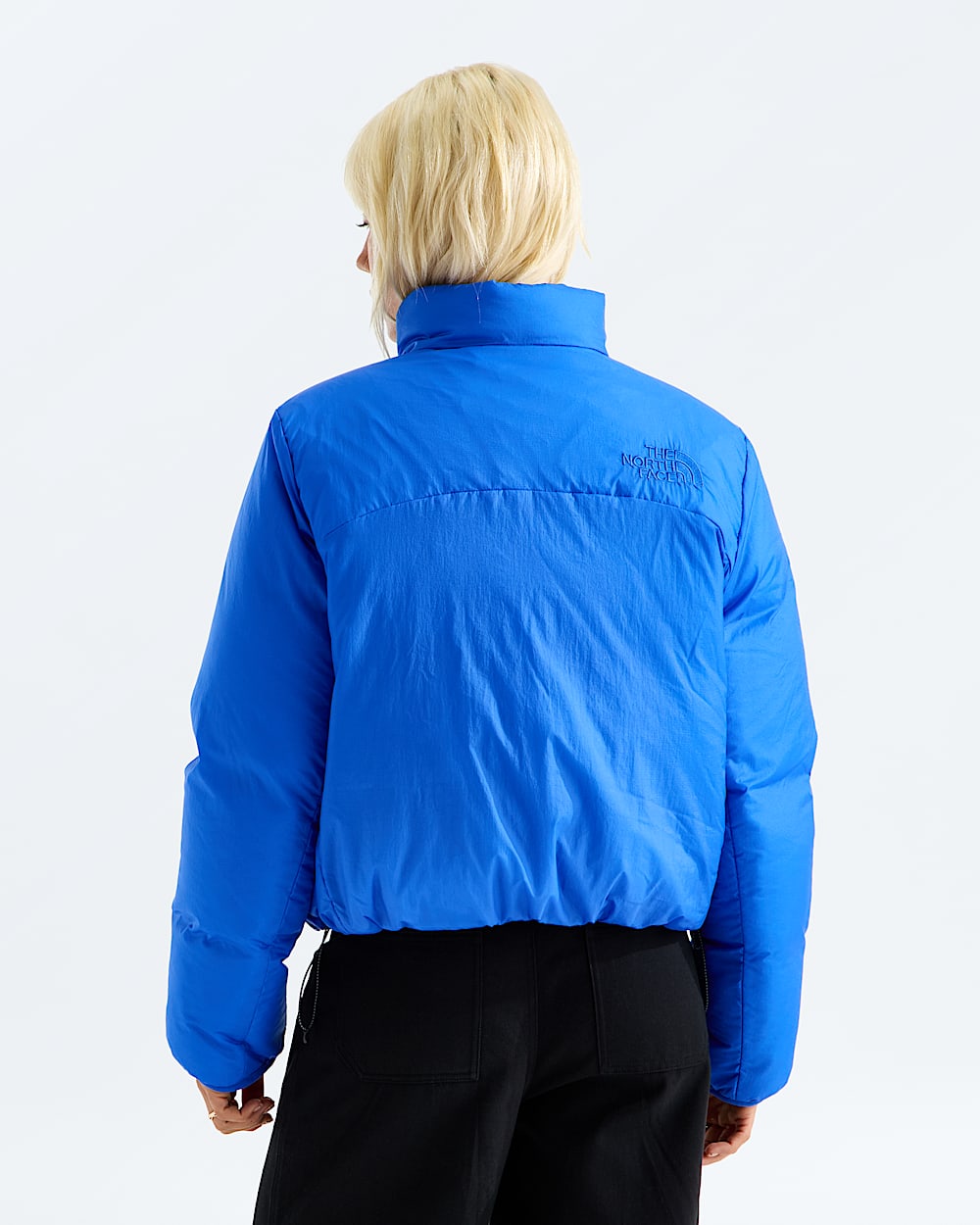 Womens Pertex Nuptse Reversible Jacket TNF BACK