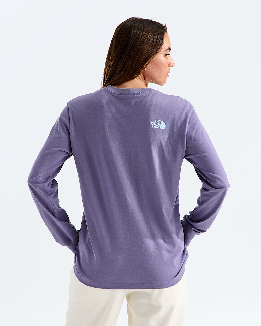 Womens Evolution TNF NSE Relaxed LongSleeve Tee TNF BACK