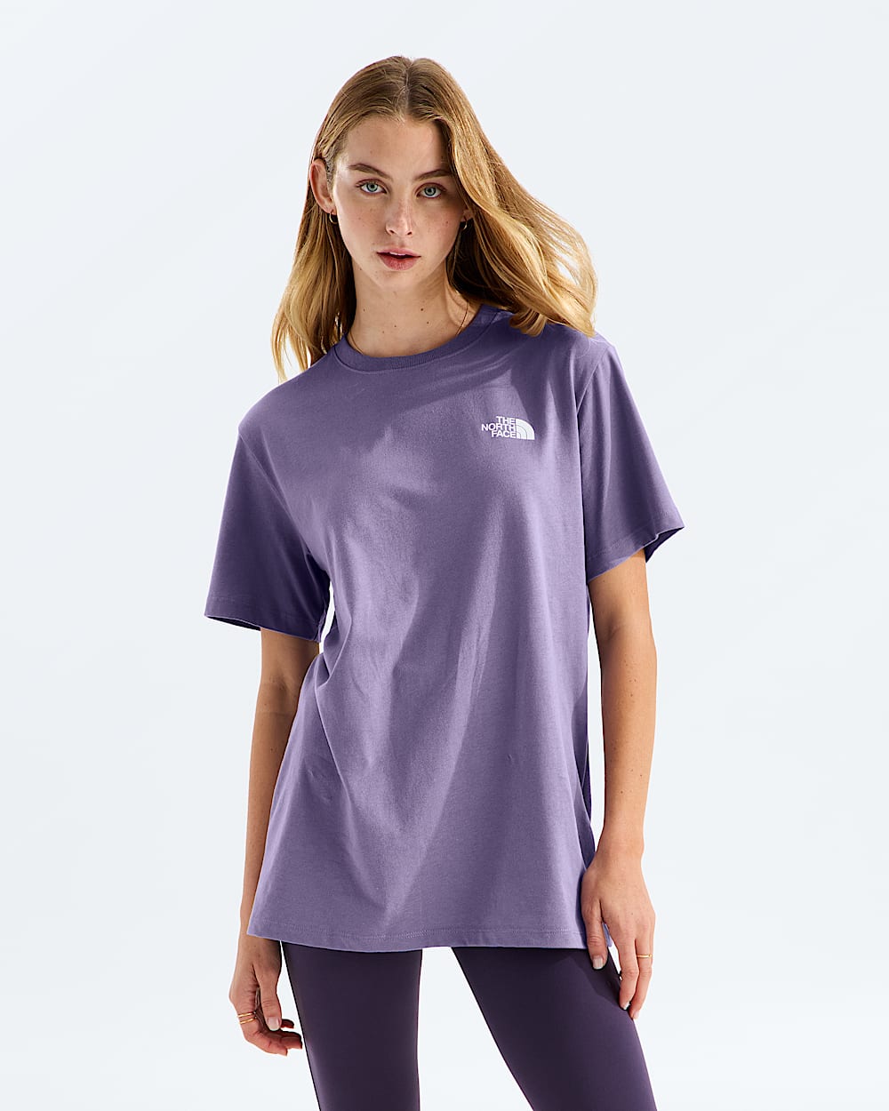 Tshirt dcontract Evolution Moon Florals Print Box NSE pour femmes TNF BACK