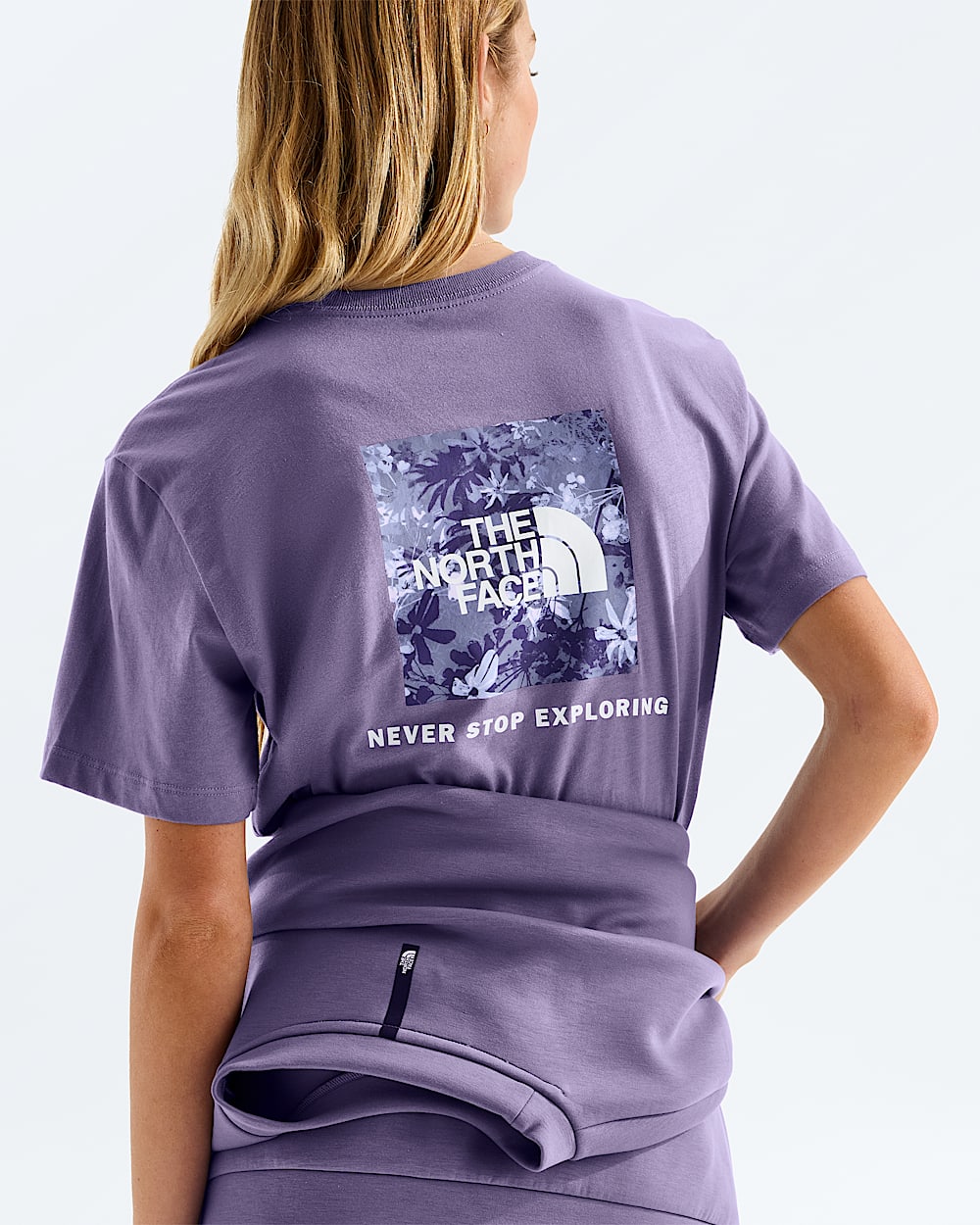 Tshirt dcontract Evolution Moon Florals Print Box NSE pour femmes TNF HERO2