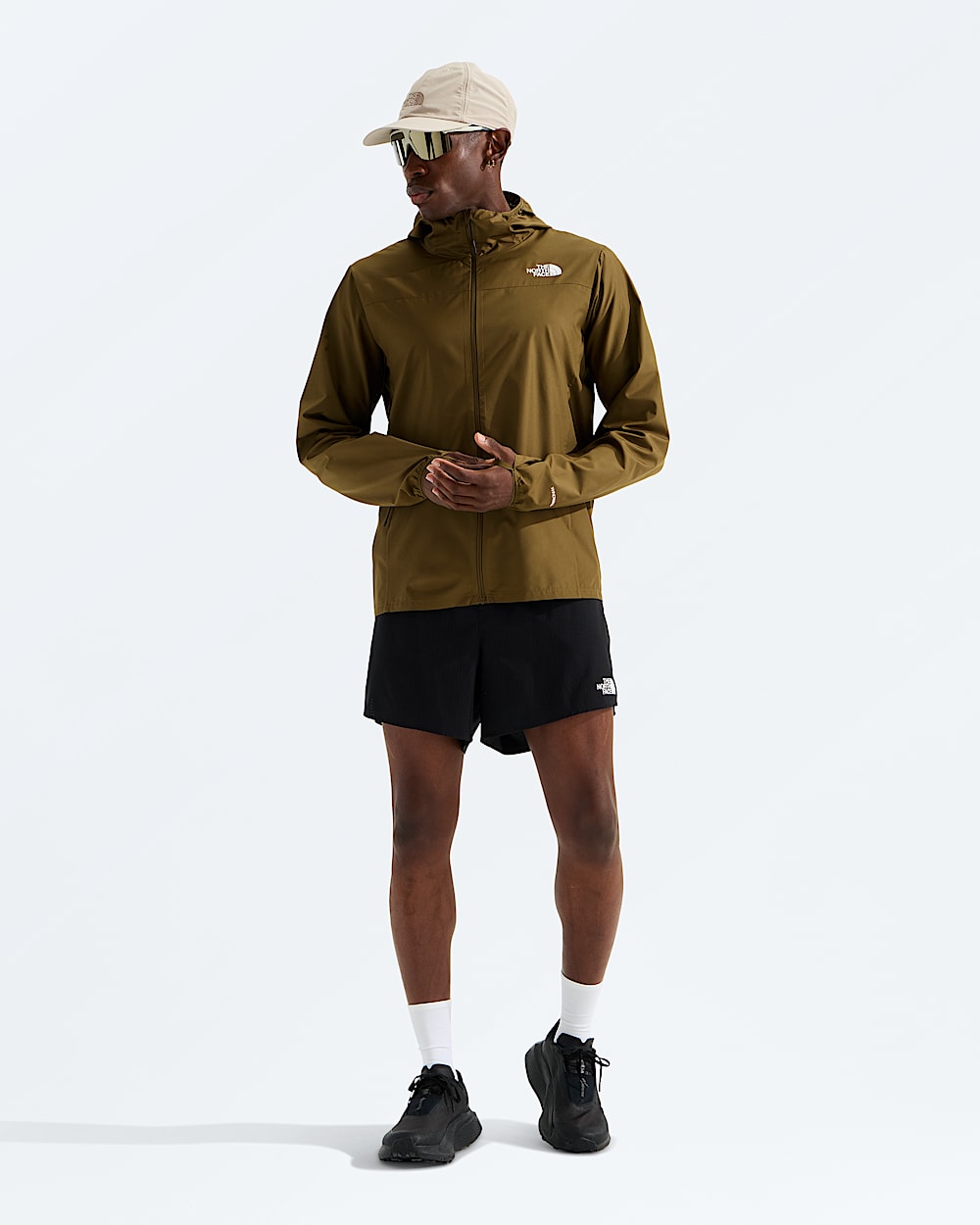 Mens Fontanales Wind Jacket TNF HERO2