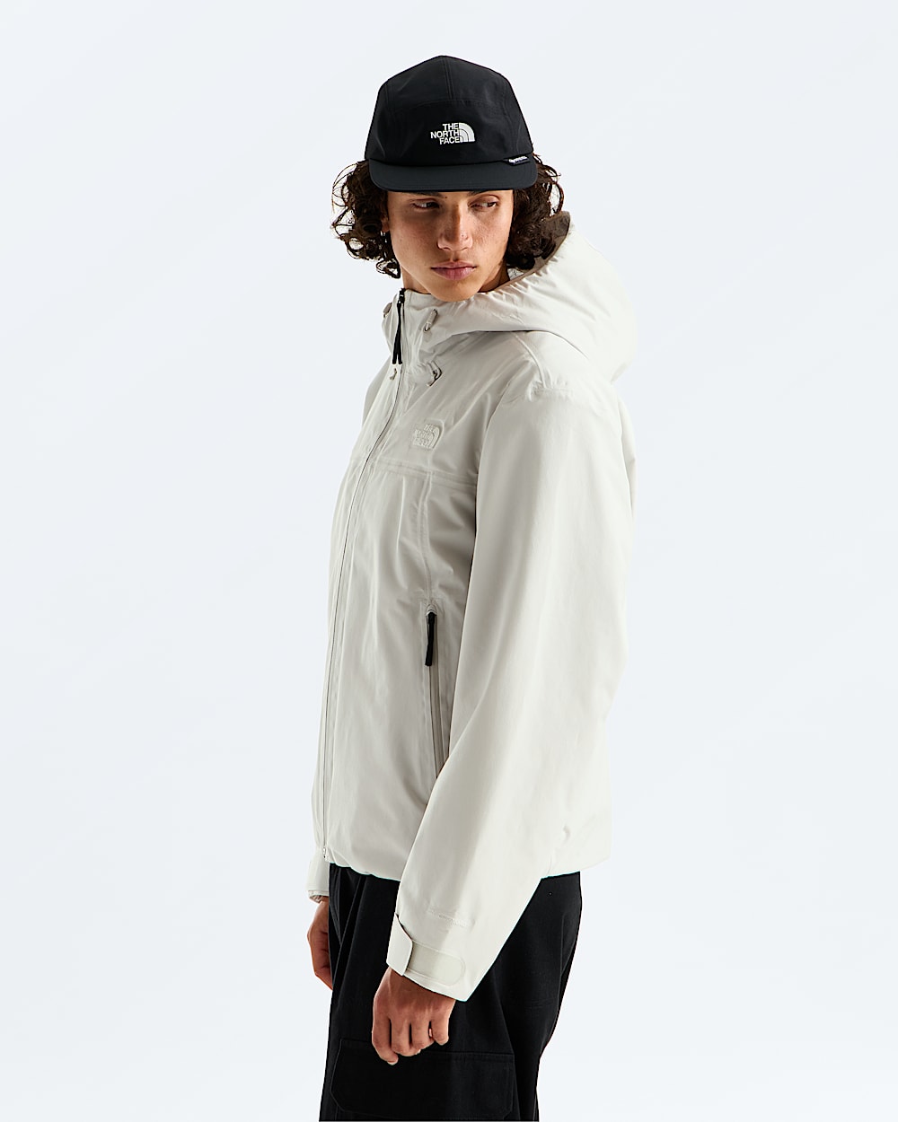 Mens TNF Range Lightweight Hooded Jacket TNF MODEL34