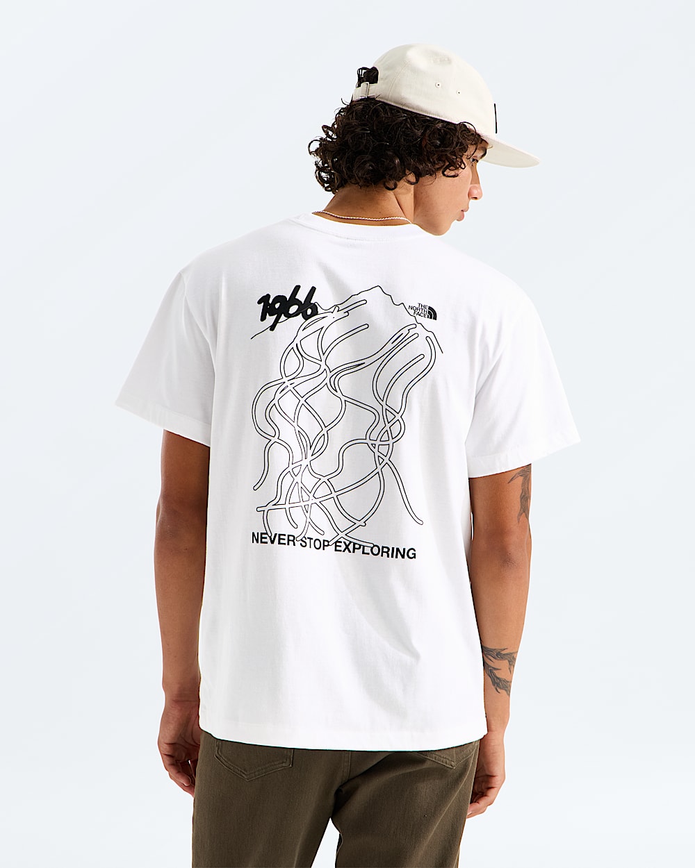 Tshirt unisexe dcontract NSE Slopes imprim TNF HERO2