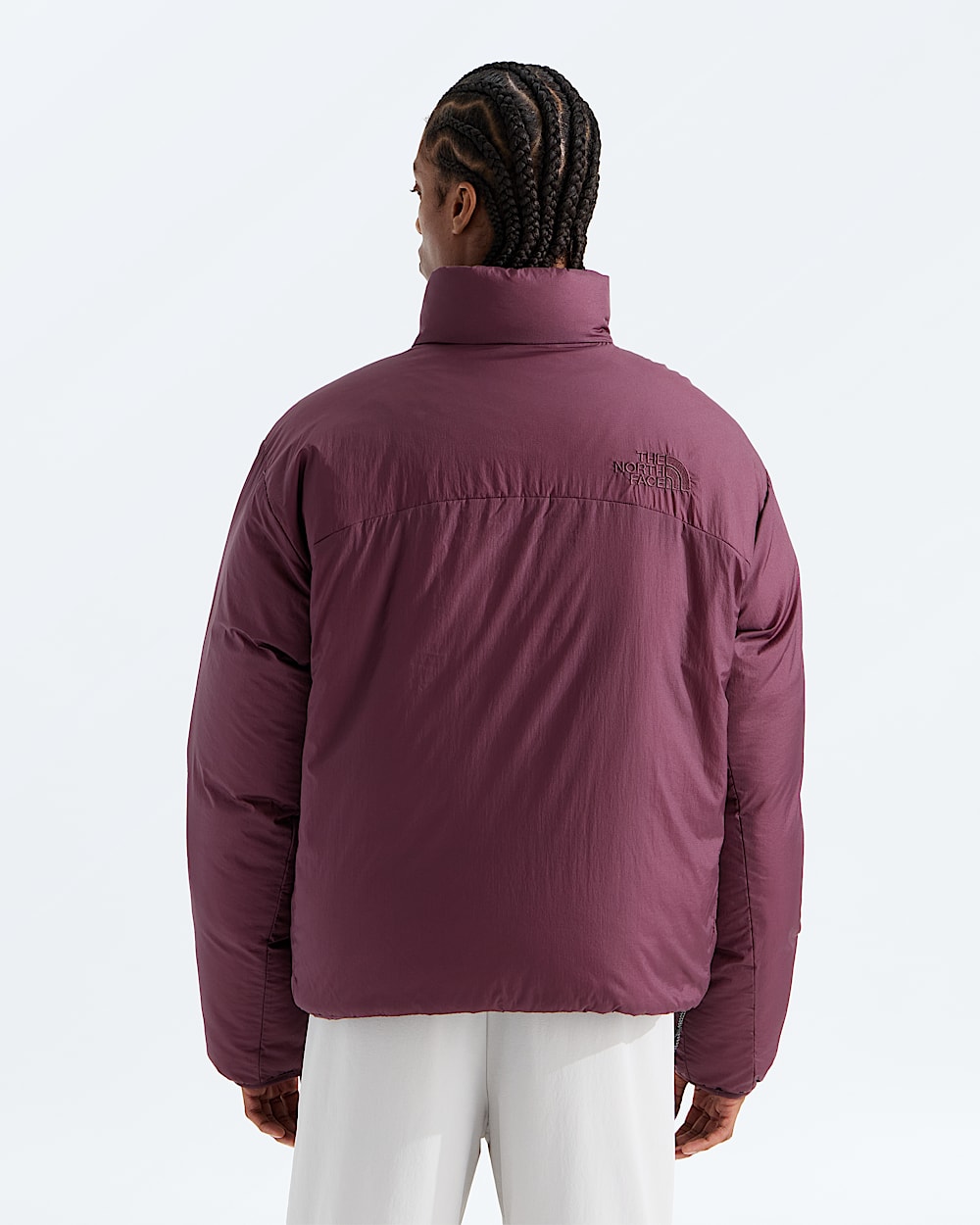 Manteau rversible Pertex Nuptse pour hommes TNF BACK