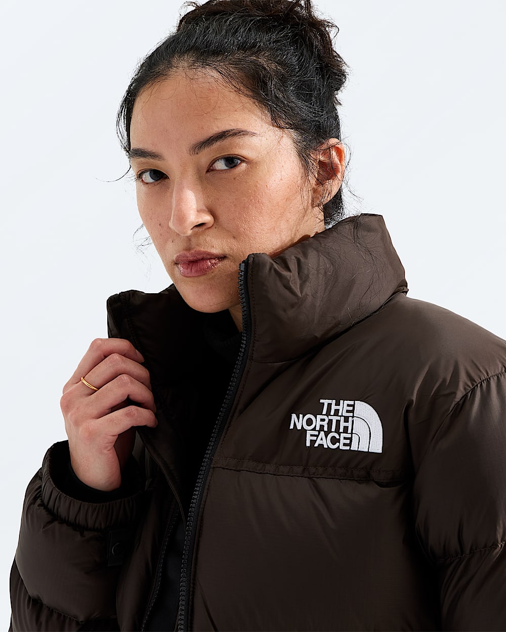 Womens 1996 Retro Nuptse Jacket TNF HERO3