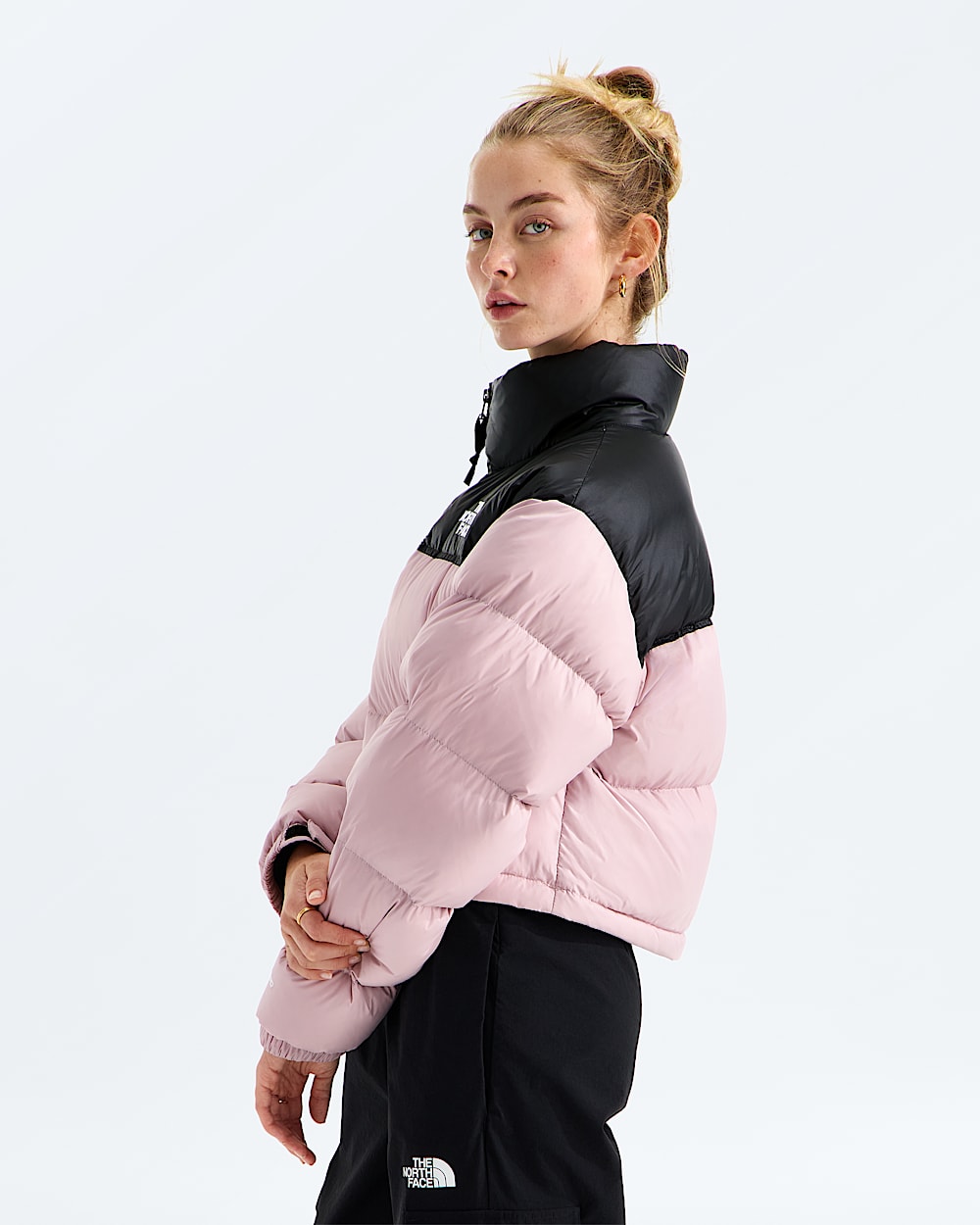 Womens Nuptse Short Jacket TNF MODEL34