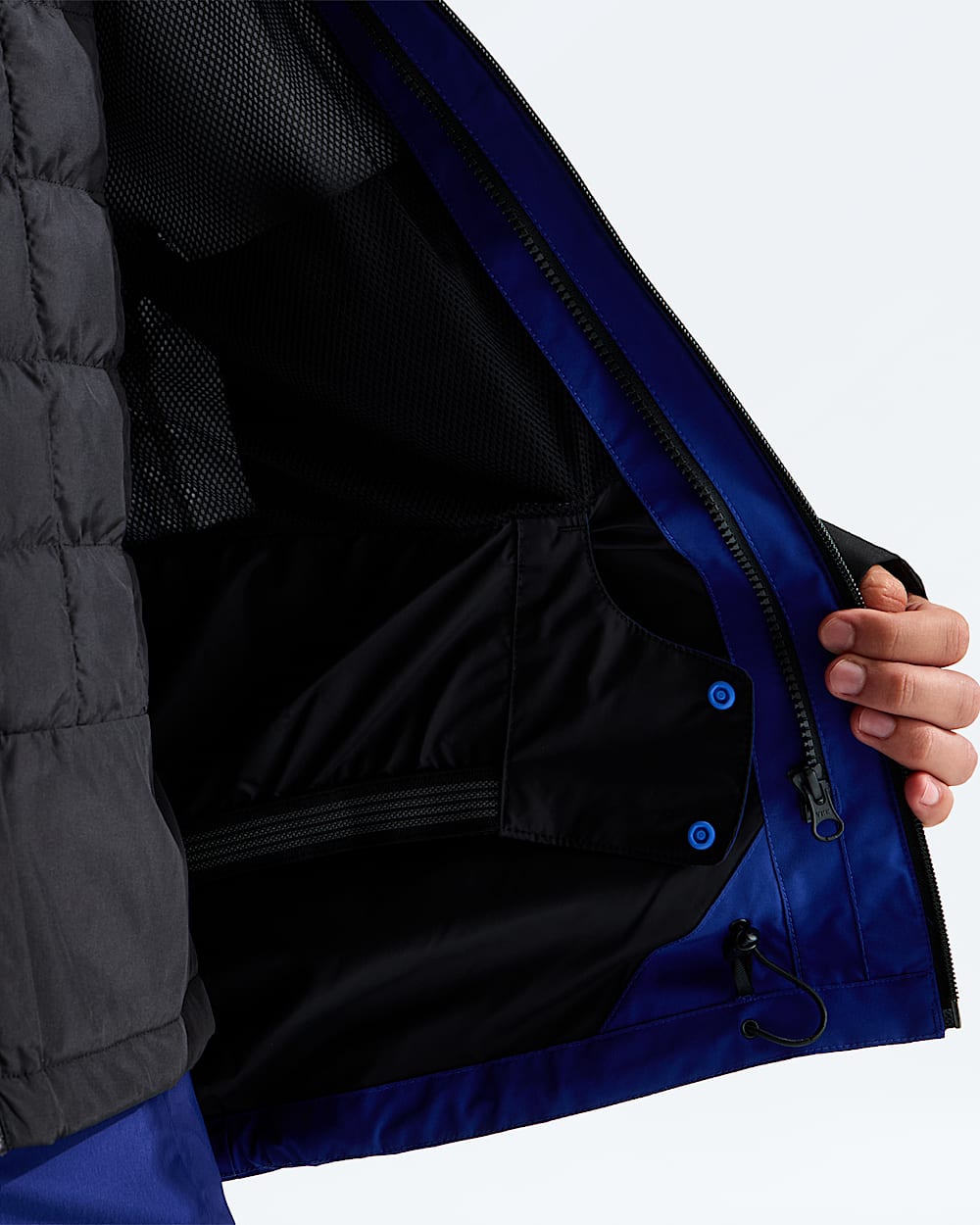 Manteau pour neige ThermoBall Eco Triclimate pour hommes TNF ALT2